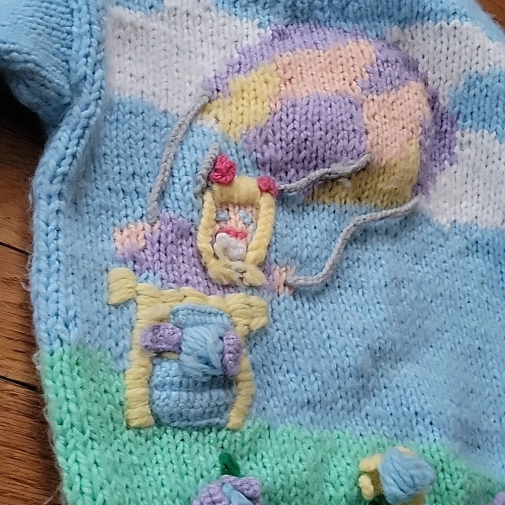 Hot Air Balloon Knit Sweater - Picture 2 of 6